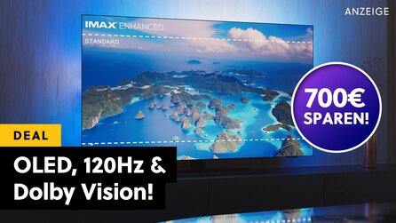 Ein ganz besonderer 4K OLED TV ist gerade 700€ günstiger - 120Hz + HDMI 2.1 treffen auf ein geniales Feature!