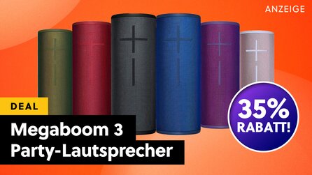 Die Überall-Partybox: Dieser Bluetooth-Lautsprecher mit Mega-Akku hat einen fetten Sound und ist trotzdem handlich