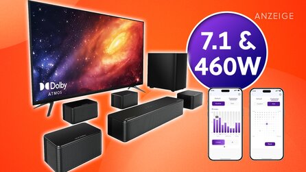 7.1, Dolby Atmos und unfassbarer Surround Sound: Klingt teuer, ist gerade aber absurd günstig!