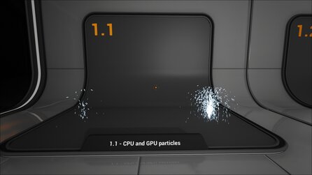 Unreal Engine 4 Particle Demo - Screenshots
