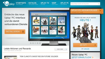 Uplay PC - Ubisofts Online-Plattform gestartet