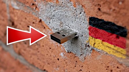 Es gibt in Deutschland hunderte eingemauerte USB-Sticks, aber wofür sind sie da?