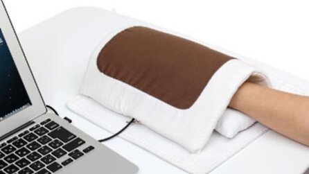 Futon Mauspad - Warme Maushand dank beheizter Decke