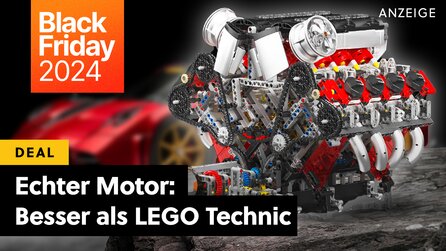 Ein echter Motor als Bausatz? Das ist besser als LEGO Technik und so viel günstiger!