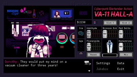 VA-11 HALL-A - Screenshots