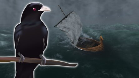 Nein, in Valheim klauen Vögel eure Boote nicht