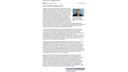 Verbot von »Killerspielen« - Geteiltes Echo auf Becksteins Pläne - CSU für Verbote im Fernsehen