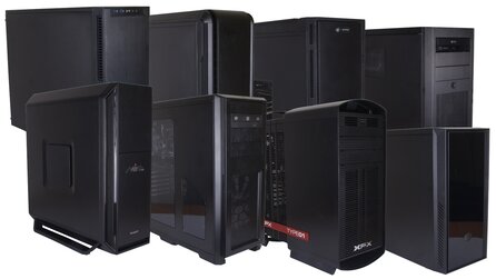Acht Komplett-PCs - Perfektion von der Stange