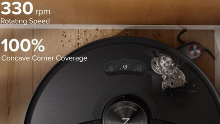 Der Roborock S8 MaxV Ultra kommt in viele Ecken