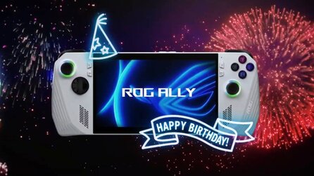 Teaserbild für Einer der besten Gaming-Handhelds: ASUS feiert den ersten Geburtstag der ROG Ally
