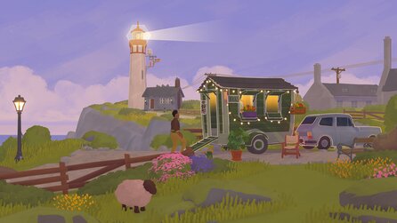 Tiny Bookshop: Im Trailer wirkt das Management-Spiel wie ein entspannender Strandurlaub