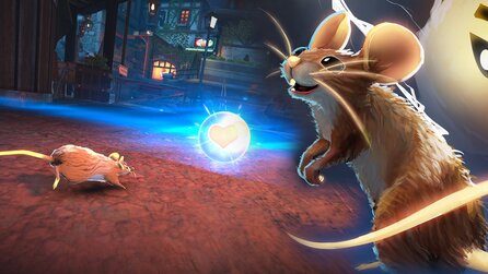 Im Abenteuer The Ghost and the Mouse bringt ihr als mutiger Nager den Menschen das Licht zurück