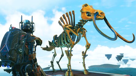 In No Mans Sky könnt ihr jetzt euer eigenes Dino-Museum eröffnen