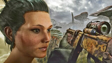 Im neuen Postapokalypse-Shooter Pioner rennen wir zehn Minuten durch die Gegend