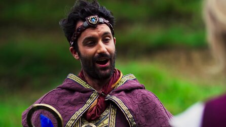 Im Rollenspiel Nice Day For Fishing baut ihr euer Dorf wieder auf, indem ihr die Angel auswerft