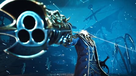 Im neuen Shooter Davy x Jones knallt ihr euch kopflos durch ein düsteres Piratenhöllenreich