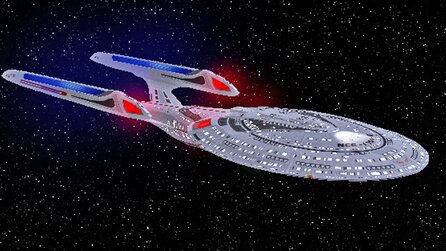 Eine komplette Mission aus Star Trek: Armada Remaster zeigt das neue Interface