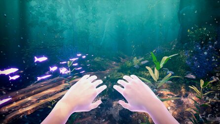 In Echoes of Mora taucht ihr per Zeitreise in die Tiefen eines Sees, um das Geheimnis einer versunkenen Stadt zu lüften