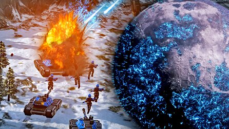 Tausende Einheiten gleichzeitig: Ein grafisch beeindruckendes Echtzeit-Strategiespiel kehrt im Nachfolger zurück und nimmt sich erneut Supreme Commander zum Vorbild