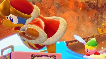 Kirby Air Riders: Schaut euch hier ein ganzes Rennen aus dem Mario-Kart-Rivalen an