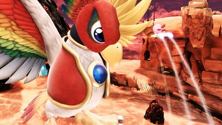 Schaut euch an, wie die beliebten City Trails in Kirby Air Riders funktionieren