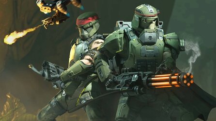 Teaserbild für Gibts eine bessere Ausrede, um wieder mal Helldivers 2 zu starten, als ein Kettenschwert wie aus Warhammer 40K? Eben!