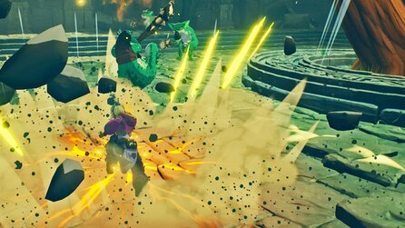 Mit Cloudheim steht uns ein Koop-Spiel ins Haus, das bei Zelda spickt und wilde Kämpfe inszeniert