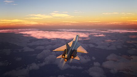 Ein Experimental-Überschalljet schreibt im Microsoft Flightsimulator 2024 Geschichte