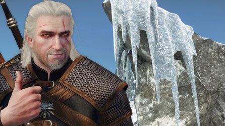 »Das Eis sieht meisterhaft aus« - The Witcher 3 HD Reworked zeigt neue Grafik-Highlights im Vergleich und ein Detail lässt Fans besonders staunen