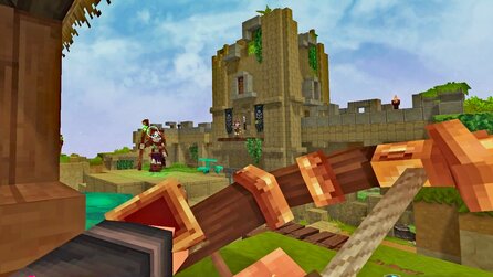 7 Minuten Hytale: Wir kämpfen, klettern und graben uns durch die blockige Welt
