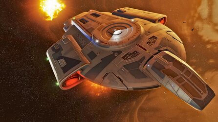 Tapferes kleines Schiff: Die Defiant führt in Star Trek Armada 4 den Kampf gegen Klingonen und Sternenflotten-Verräter an