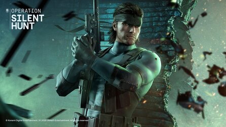 Solid Snake aus Metal Gear mischt jetzt als Operator bei Rainbow Six Siege mit und nein, sein Gadget ist keine Pappbox