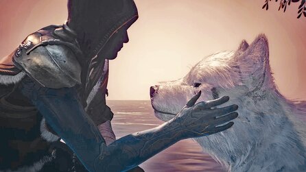 Ja, Soulframe, natürlich wollen wir dieses süße Wolf-Baby im Action-Rollenspiel adoptieren