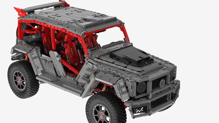 Ausgepackt: BlueBrixx greift mit dem Brabus Crawler die Autos von Lego Technic an