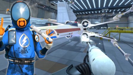 Star Wars mit Dampfreiniger statt Lichtschwert: Fans sind überraschend scharf darauf, X-Wings zu putzen!