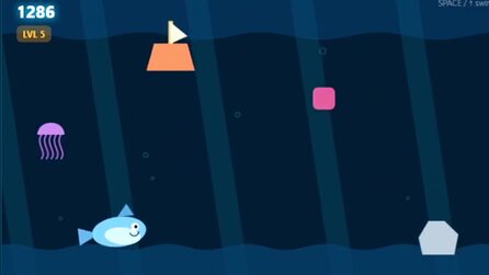 Ihr könnt Wal Timmy retten. Eure beste Strategie im Spiel dazu: liegenbleiben und nichts tun