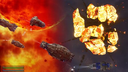 Ihr mögt eure Raumschiff-Kämpfe so realistisch wie in The Expanse? Dann schaut euch unbedingt C-Beams mal an!