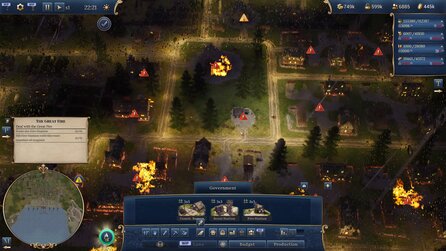 Es brennt und niemanden kümmerts, dafür ruckelt es gnadenlos - Gameplay aus der Demo von Age After Age