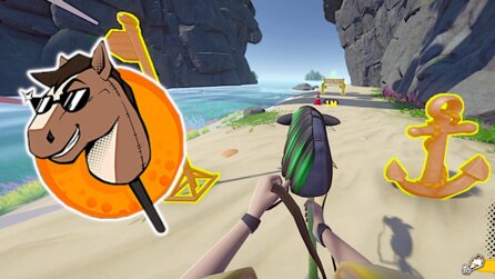 Kein Scherz: Hobby Horsing gibts jetzt auch am PC und bietet mehr Action als so manches Rennspiel