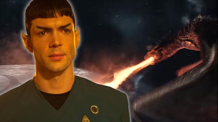 Nicht nur Dinosaurier, sondern auch Drachen: Die Star-Trek-Serie Strange New Worlds wird ihrem Titel im neuen Trailer zu Staffel 4 mehr als gerecht