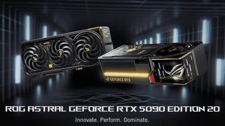 Zum 20. Jubiläum bringt Asus eine Luxus-Grafikkarte mit gebogenem Displayund Flüssigmetall