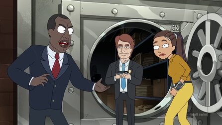Trailer zum Spin-Off President Curtis zeigt womit sich der Widersacher von Rick und Morty täglich rumschlagen muss