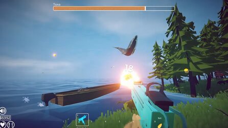 Fischen mit Shotgun und Sniper Rifle: Platz 4 der aktuell meistgespielten Titel auf Steam belegt ein abstruser Angel-Simulator