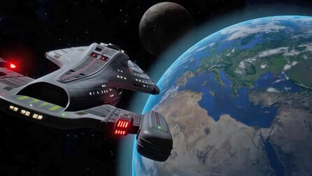 Q treibt bald in Star Trek: Voyager - Across the Unknown sein Unwesen