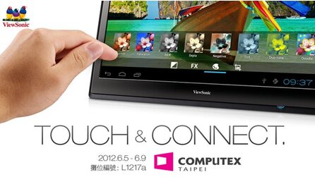 ViewSonic - Riesen-Tablet mit 22 Zoll-Display auf der Computex