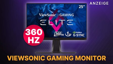 Über 400€ Rabatt bei Amazon: 360Hz Gaming Monitor mit 1ms Reaktionszeit jetzt unverschämt günstig