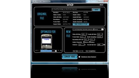Vio Mobile Video Converter - Kostenlose Videokonvertierung