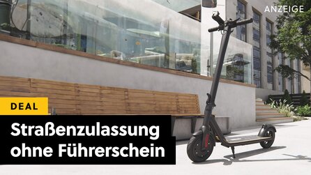 Teaserbild für E-Scooter mit Straßenzulassung und ohne Führerschein: Bei Amazon bekommt ihr den Roller jetzt deutlich günstiger!