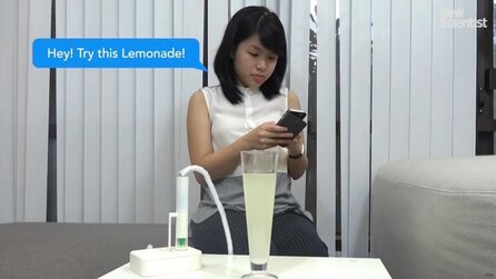 Virtuelle Limonade per Internet - Forscher verschicken Aussehen und Geschmack