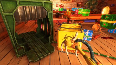 Viscera Cleanup Detail: Santas Rampage - Screenshots aus der Weihnachtsversion von Viscera Cleanup Detail